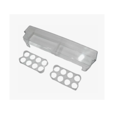 Полка балкон холодильника LG AAP73172104 для бутылок или яиц (+кассеты для яиц) 49.5x11x12.5см